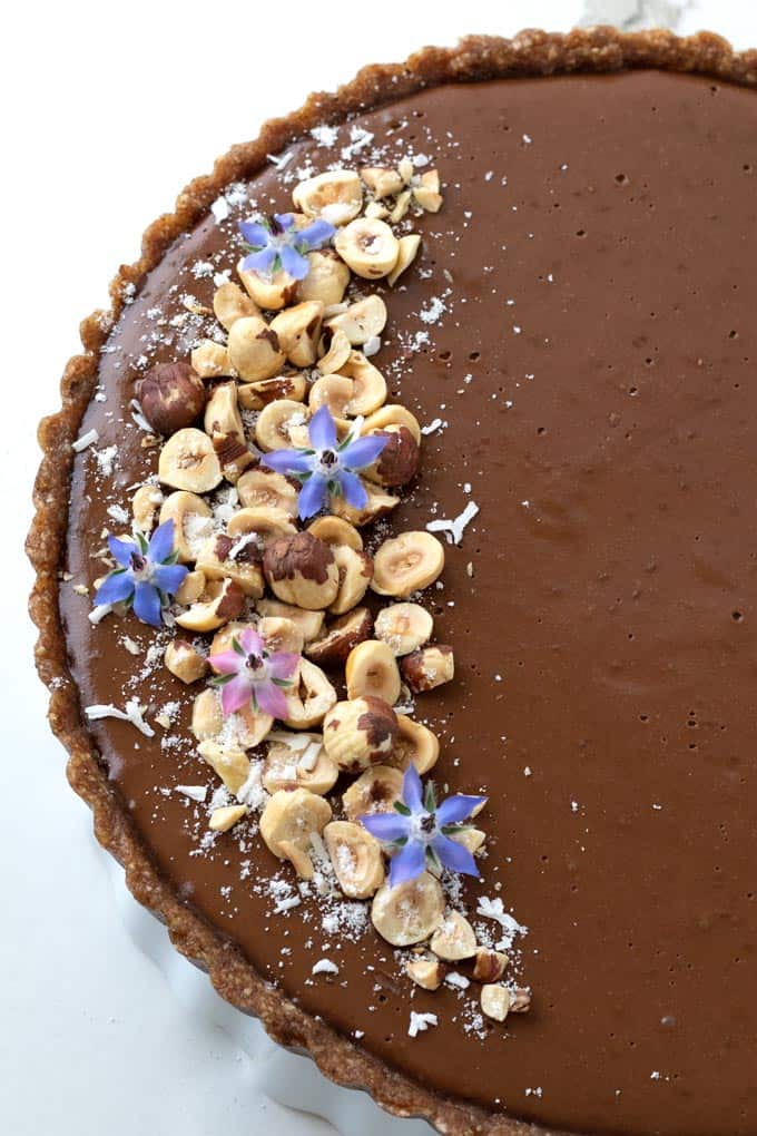 Vegan Chocolate Tart Gluten Free My Quiet Kitchen