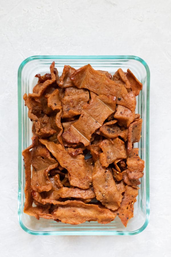 Teriyaki Seitan Jerky My Quiet Kitchen