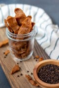 Teriyaki Seitan Jerky