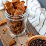 Teriyaki Seitan Jerky
