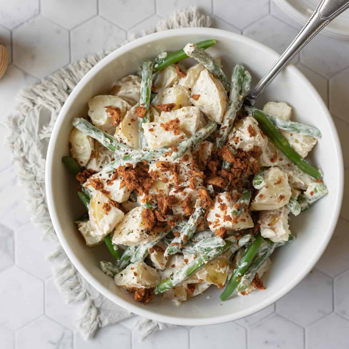 Healthy Rosemary Potato Salad (Vegan, Oil-Free) | My Quiet Kitchen