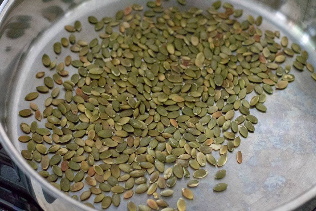 toasted pumpkin seeds