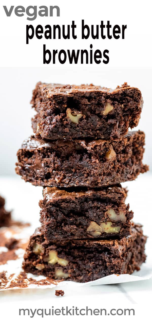 image of brownies to save on Pinterest