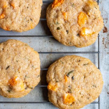 Roasted Honeynut and Rosemary Cookies