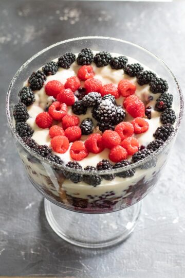Vegan Trifle With French Toast | My Quiet Kitchen