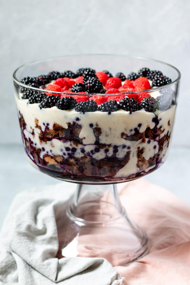 Vegan Trifle With French Toast - My Quiet Kitchen