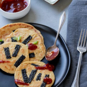 Savory Tofu Pancakes