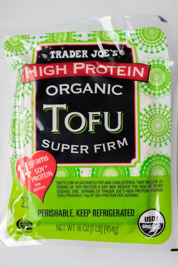Trader Joe's Organic Super Firm Tofu.