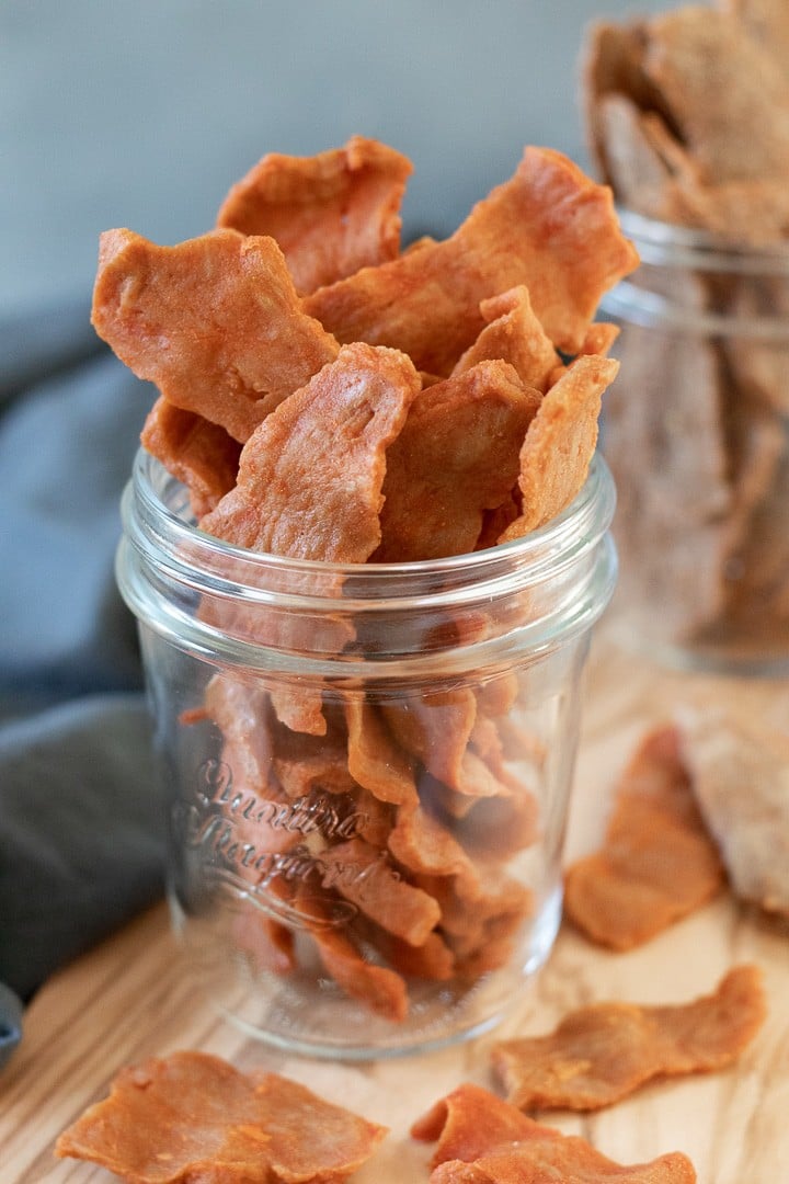 Buffalo Seitan Jerky