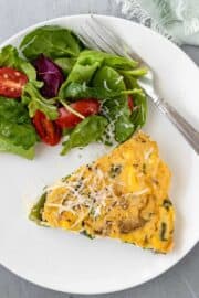 Vegan Tofu Quiche (Crustless) - My Quiet Kitchen