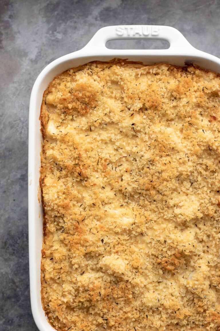 Vegan Cauliflower Gratin - My Quiet Kitchen