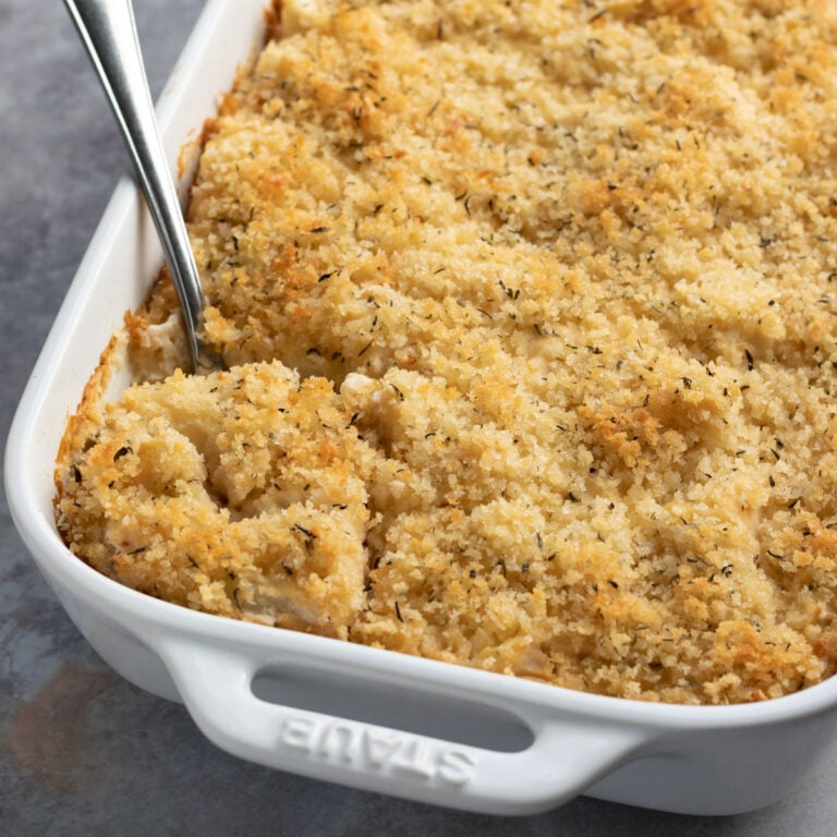 Vegan Cauliflower Gratin - My Quiet Kitchen