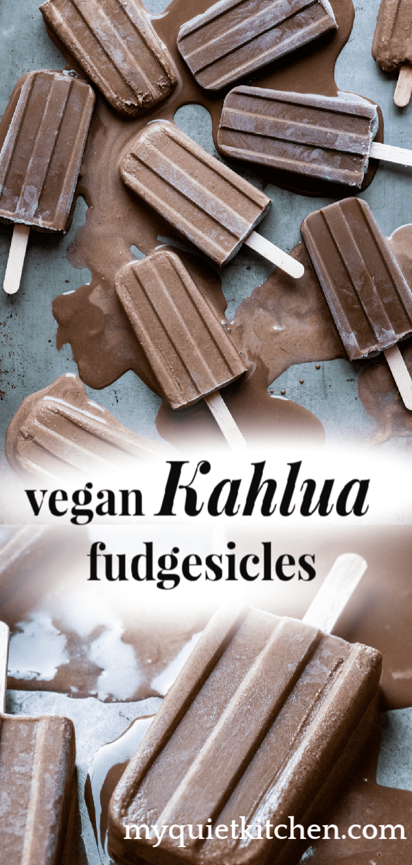 Vegan Kahlua Fudgesicle pin