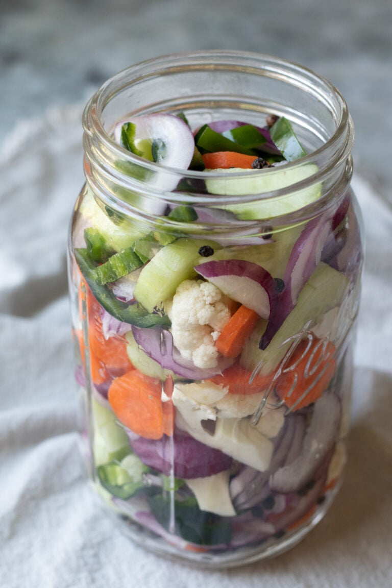 Quick Pickled Vegetables - My Quiet Kitchen