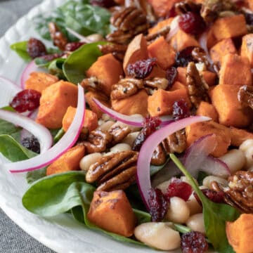 Sweet Potato Salad on a platter