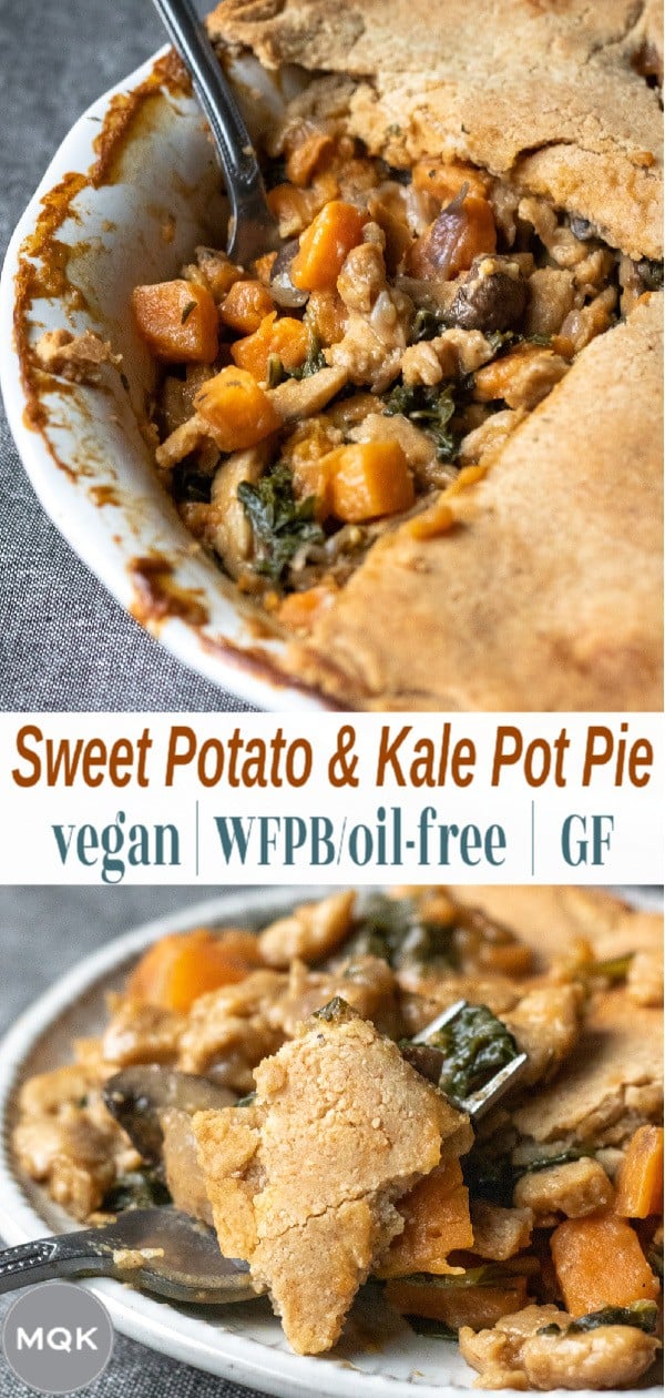 Vegan Pot Pie pin for pinterest