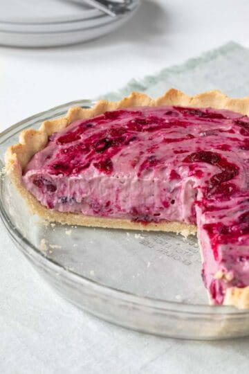 Cranberry Cream Pie (Vegan, Gluten-Free) - My Quiet Kitchen