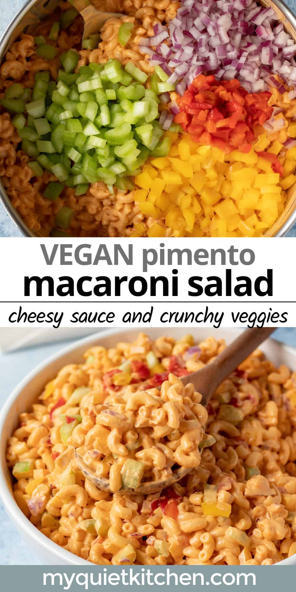 Vegan Pimento Macaroni Salad My Quiet Kitchen