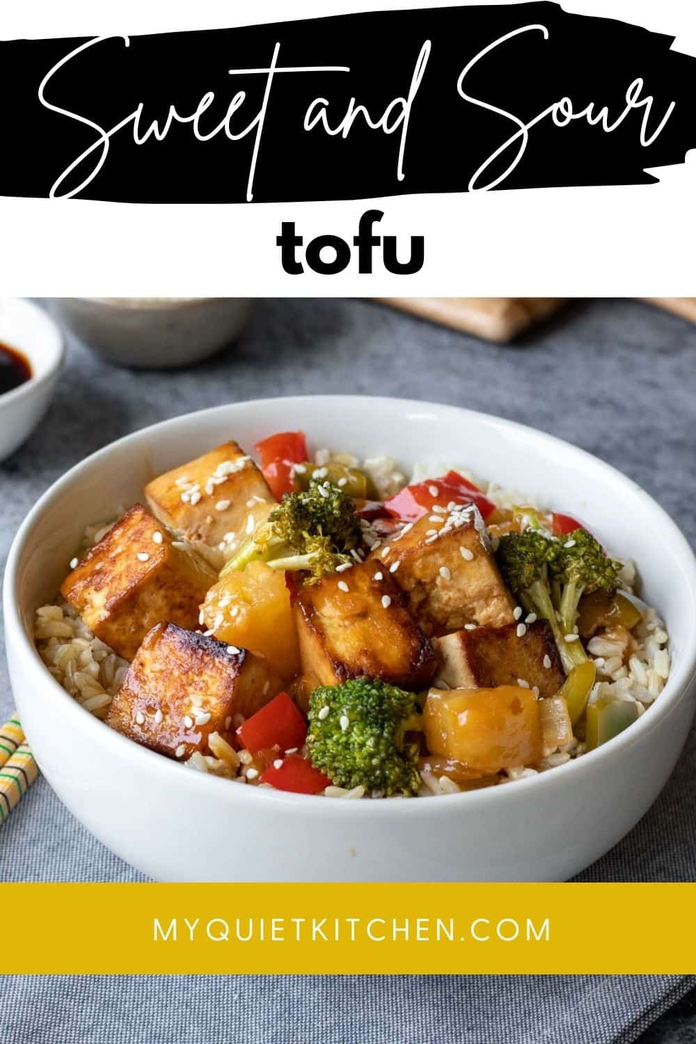 Sweet and Sour Tofu - My Quiet Kitchen