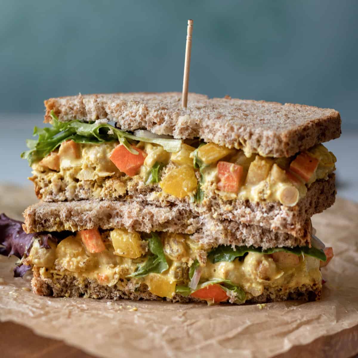 Curried Chickpea Salad-image