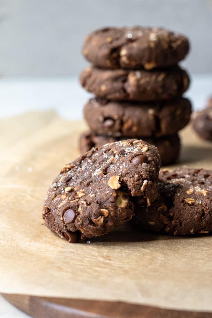 Cookies Protéinés Vegan Planet Amino Au Chocolat - Pour La Musculation, Le Sport, Substitut De Repas
