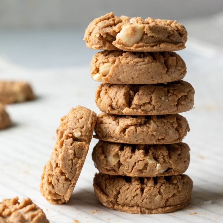 Cashew Butter Cookies (Vegan & Gluten-Free) - My Quiet Kitchen