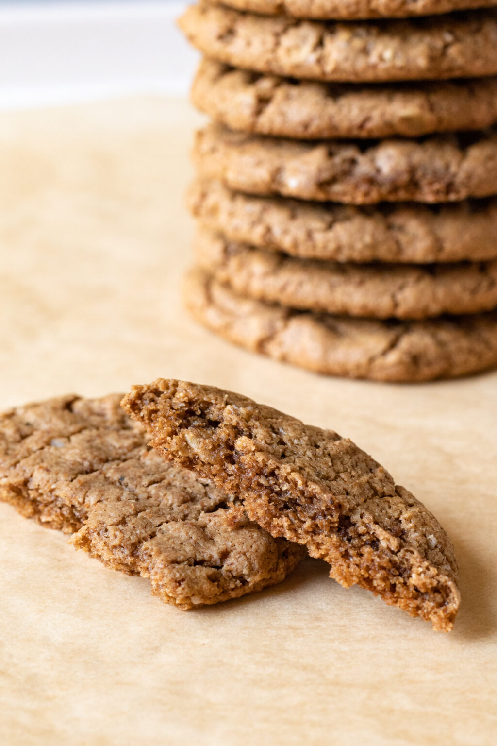 Spiced Tahini Oatmeal Cookies My Quiet Kitchen