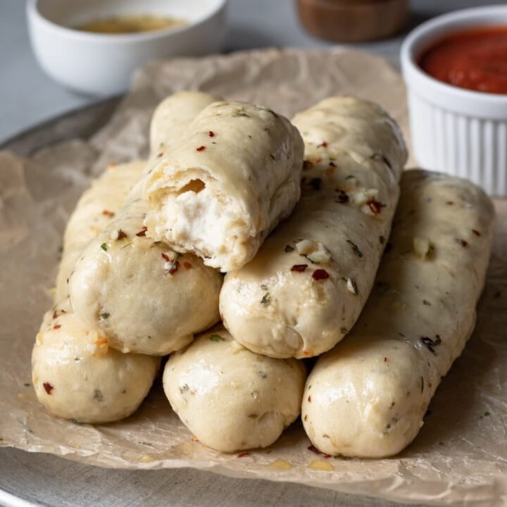 CheeseStuffed Vegan Breadsticks My Quiet Kitchen