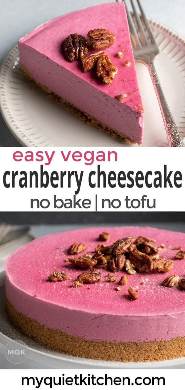 cheesecake image to save on Pinterest