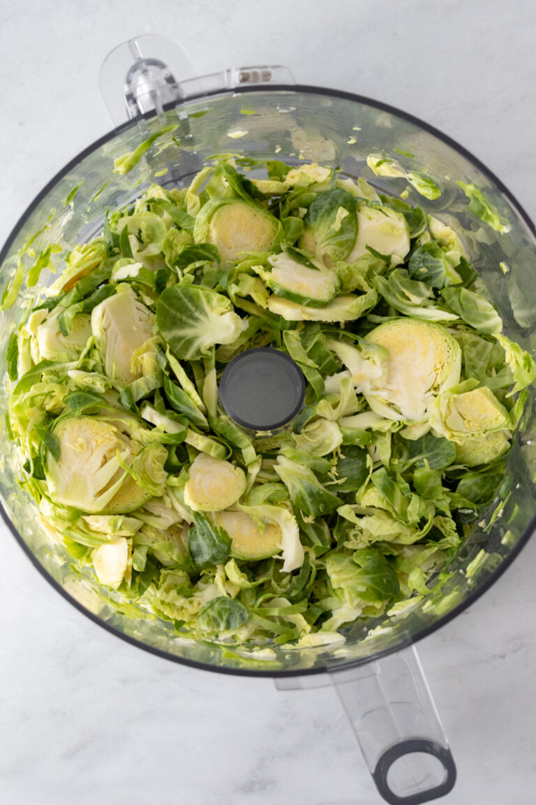 Zhoug Pasta With Brussels Sprouts - My Quiet Kitchen