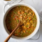 Instant Pot Peanut Curry Lentil Soup (No Coconut Milk) - My Quiet Kitchen