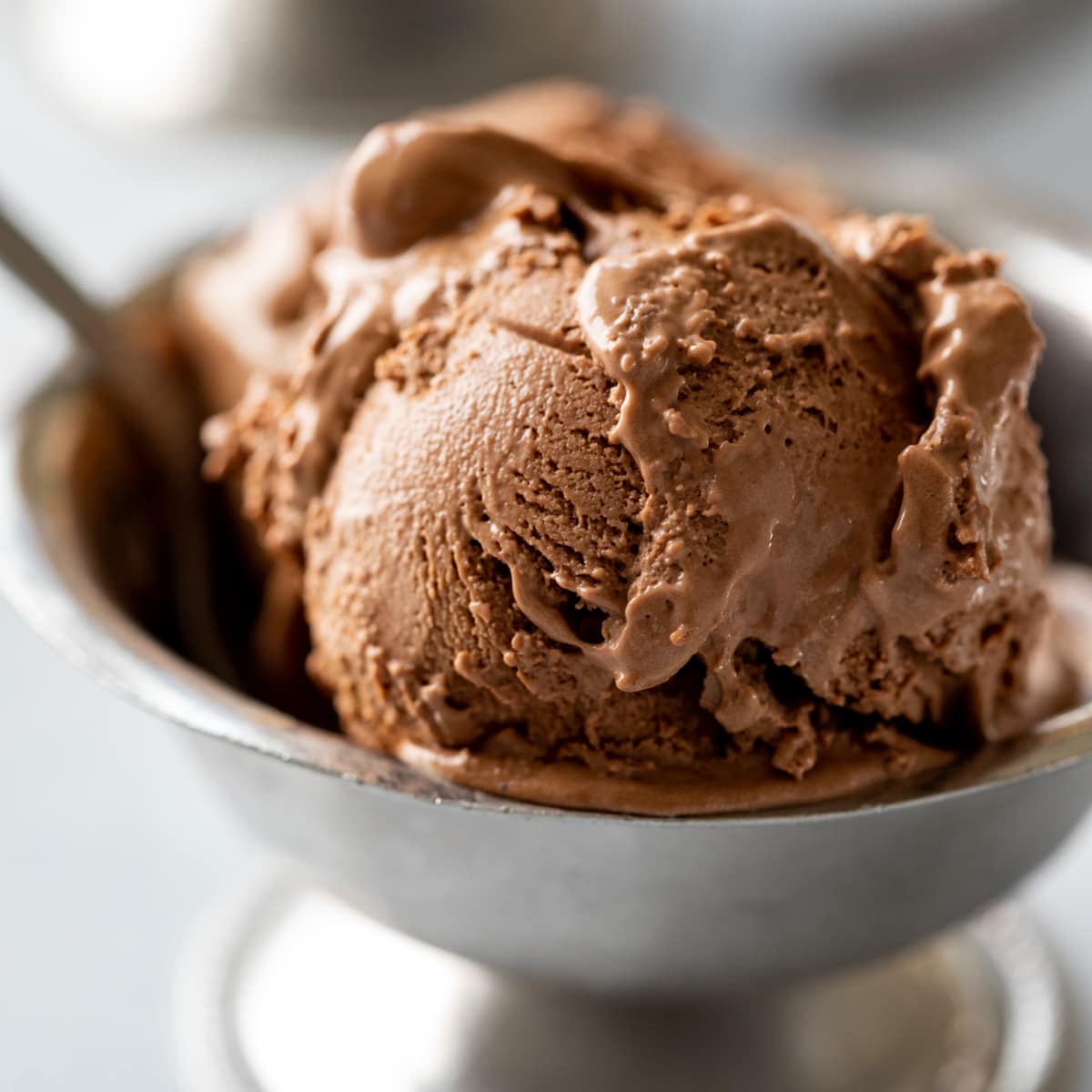 Chocolate Chickpea Ice Cream (No Nuts or Coconut)