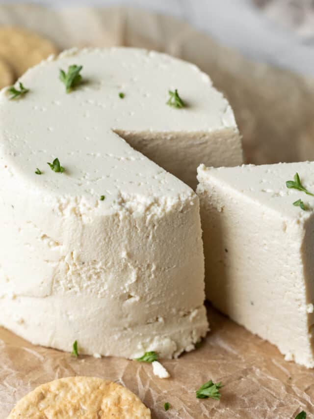 Vegan Boursin Cheese - My Quiet Kitchen