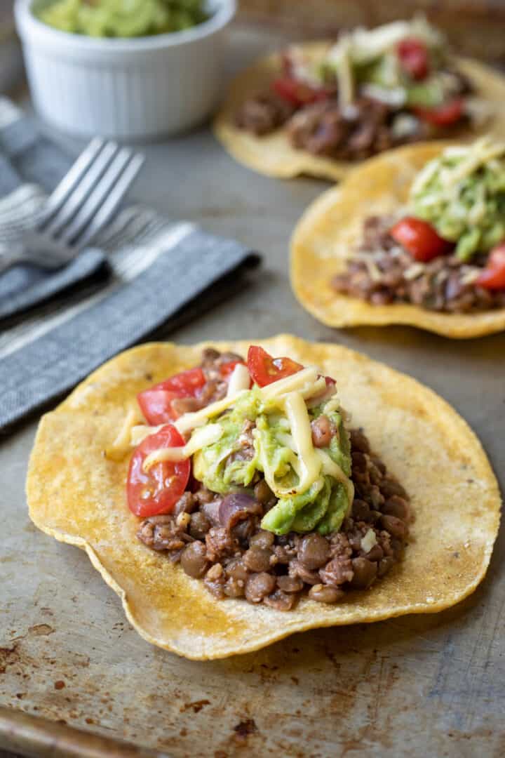 Lentil Taco Meat (Stovetop or Instant Pot) - My Quiet Kitchen