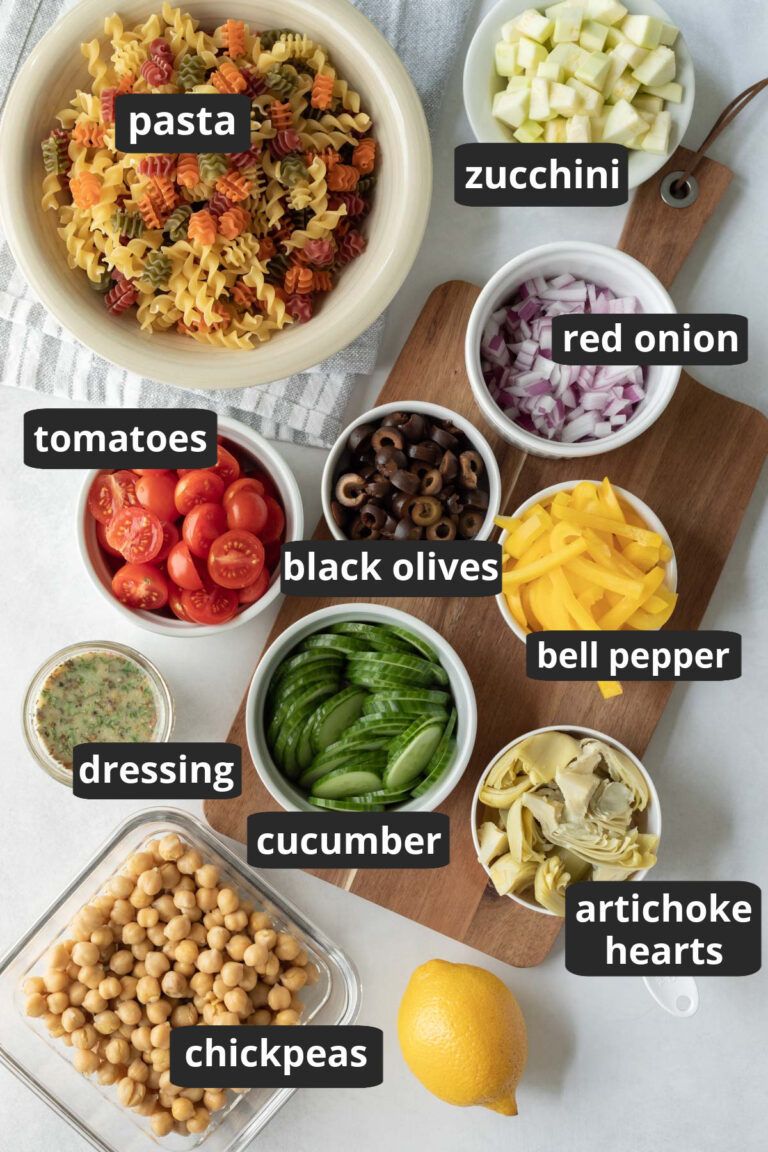 Vegan Pasta Salad - My Quiet Kitchen