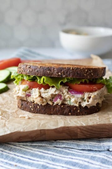 Vegan Chicken Salad - My Quiet Kitchen