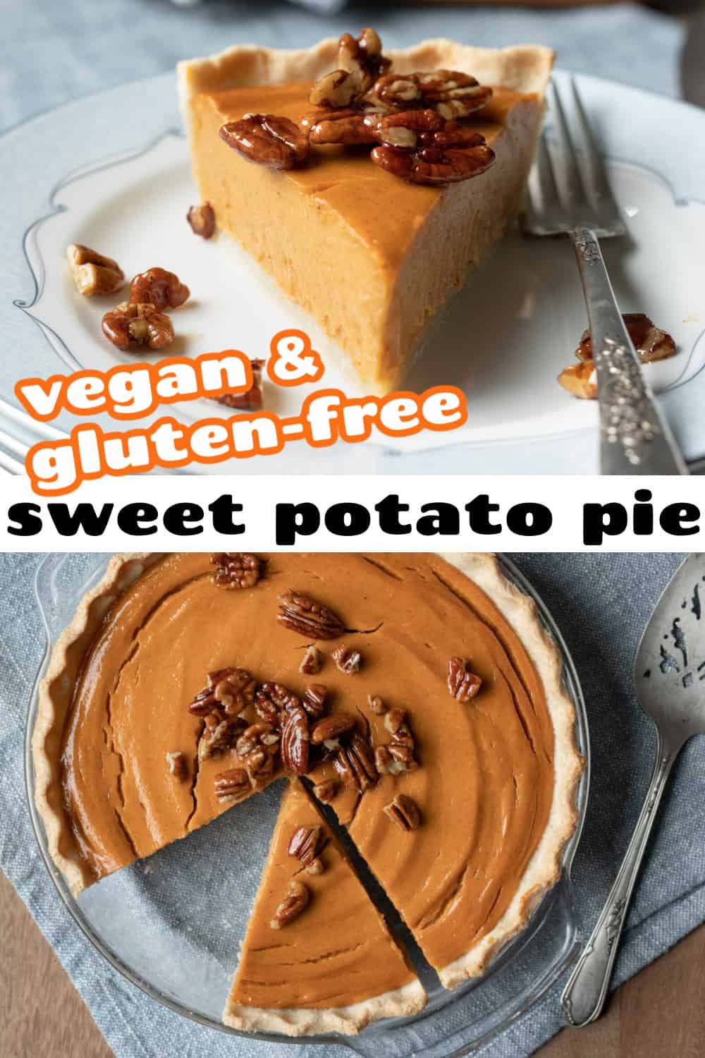 Vegan Sweet Potato Pie (GlutenFree) My Quiet Kitchen