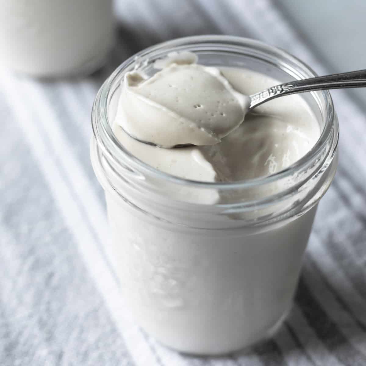 Homemade Almond Milk Yogurt (Vegan) - My Quiet Kitchen