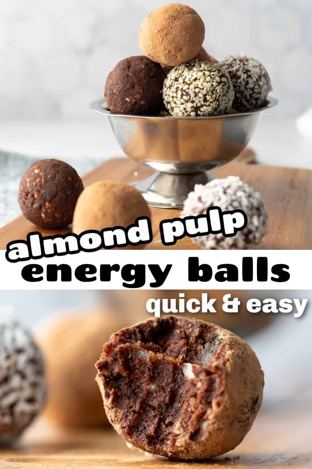 Easy Almond Pulp Energy Balls My Quiet Kitchen