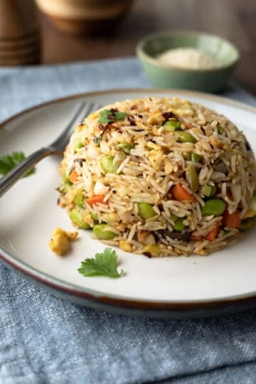 Vegan Fried Rice - My Quiet Kitchen