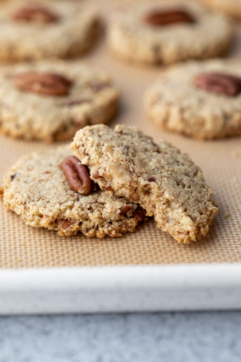 EASY Vegan GlutenFree Pecan Sandies Cookies My Quiet Kitchen