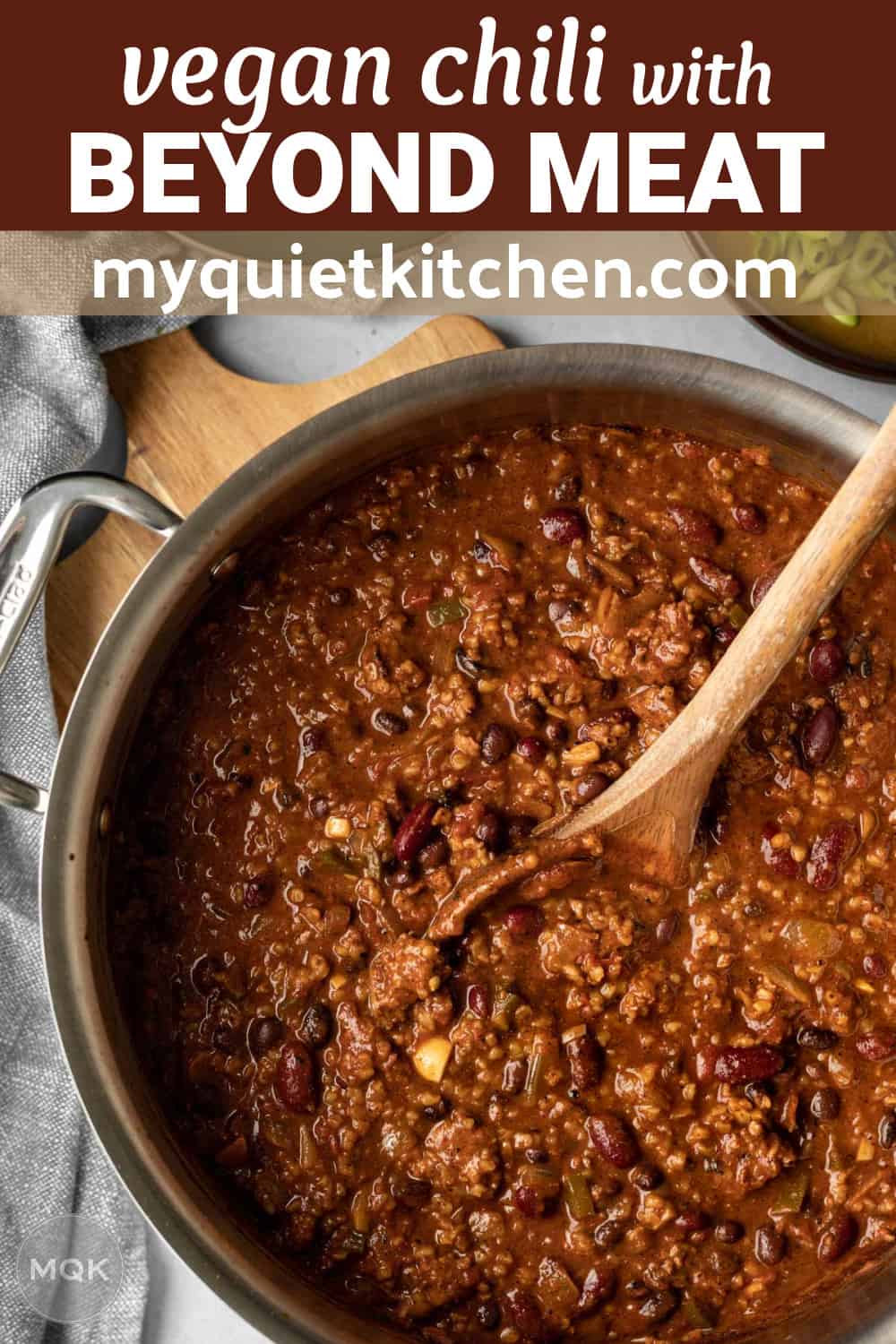 Beyond Meat Chili My Quiet Kitchen