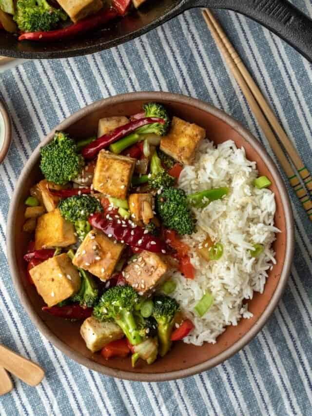 Sesame Tofu With Broccoli (30-Minutes!) - My Quiet Kitchen