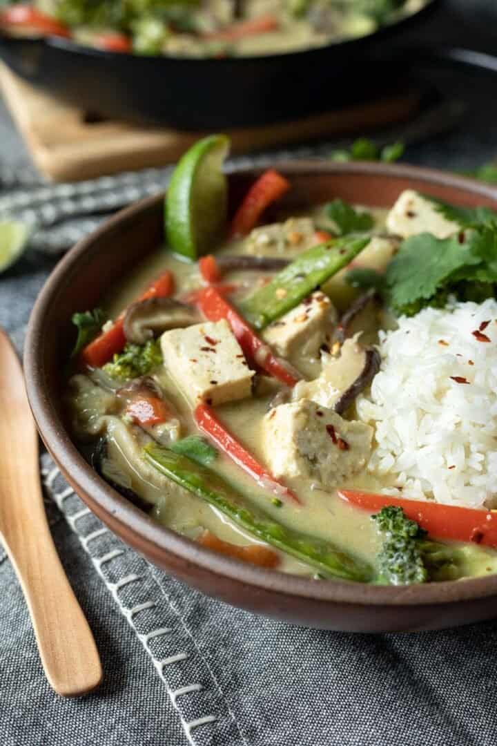 Green Curry Tofu With Vegetables My Quiet Kitchen