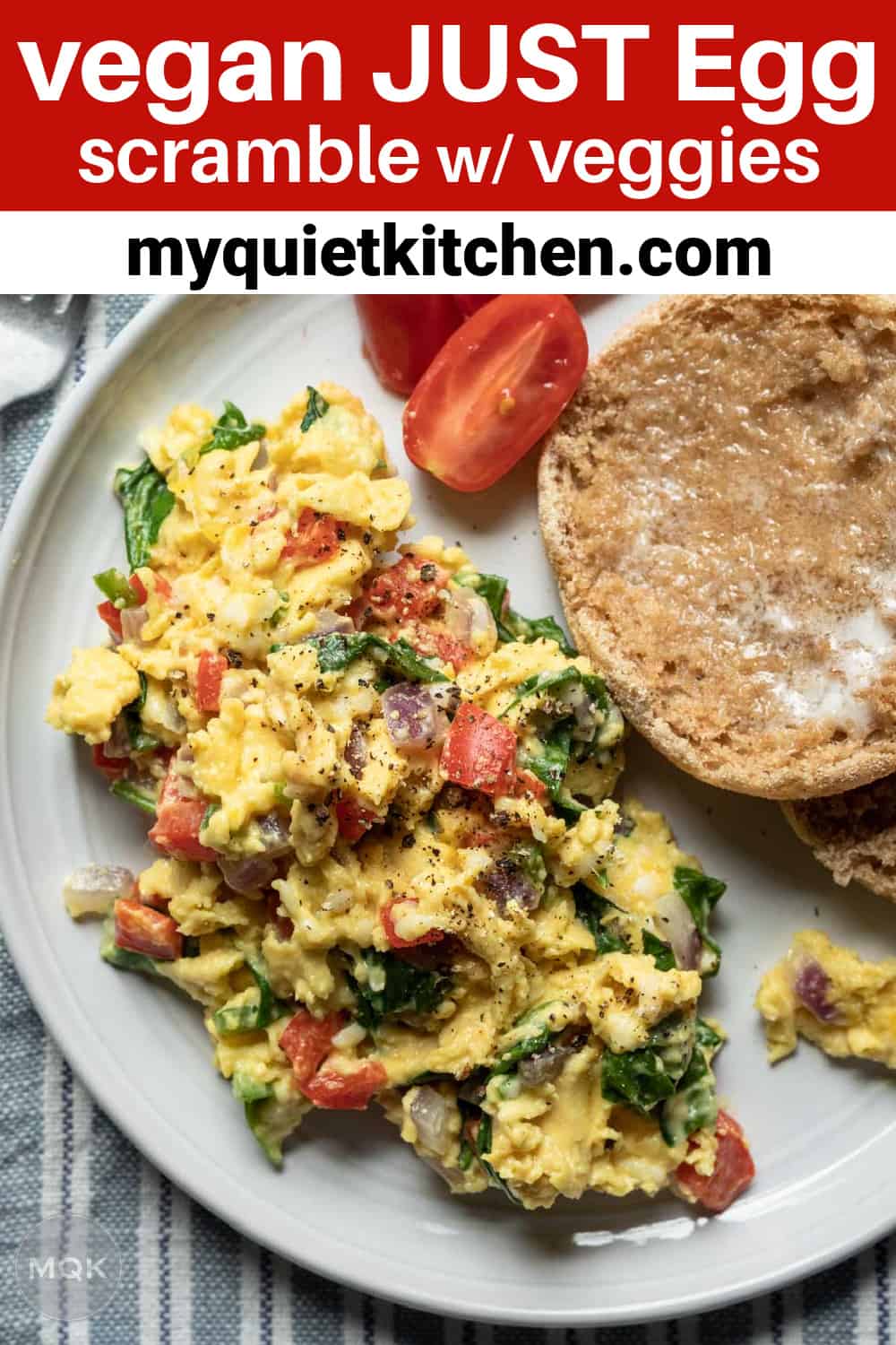 Ultimate JUST Egg Scramble - My Quiet Kitchen