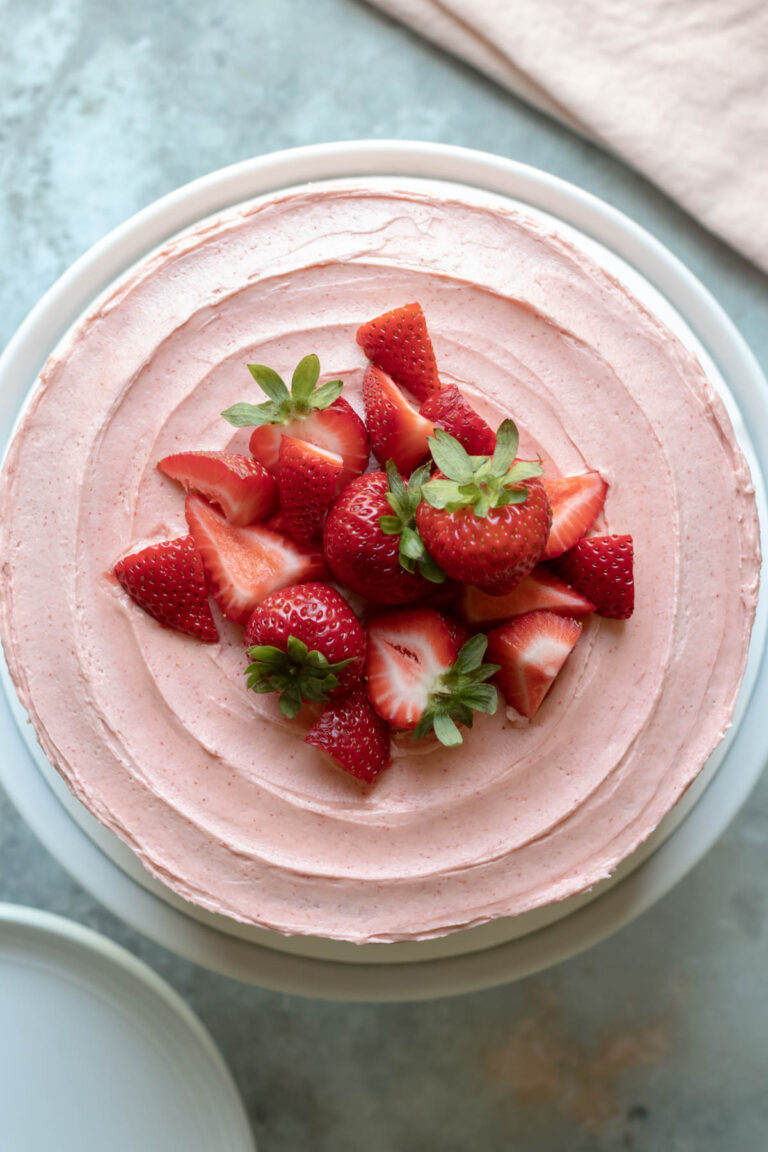 Vegan Strawberry Frosting My Quiet Kitchen