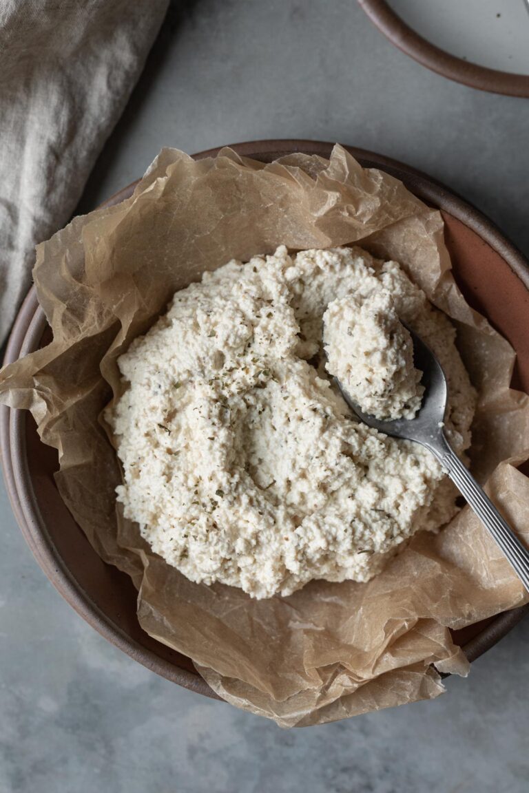 Vegan Ricotta Cheese (5 Minutes!) My Quiet Kitchen