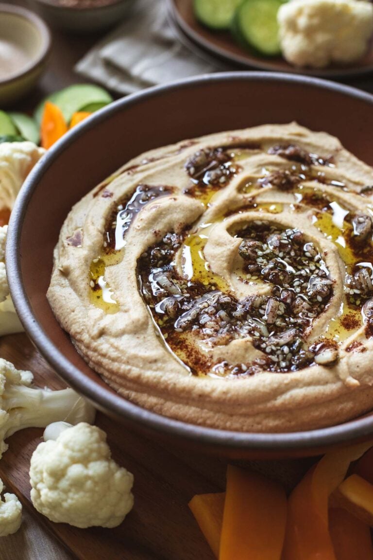Za'atar Hummus My Quiet Kitchen