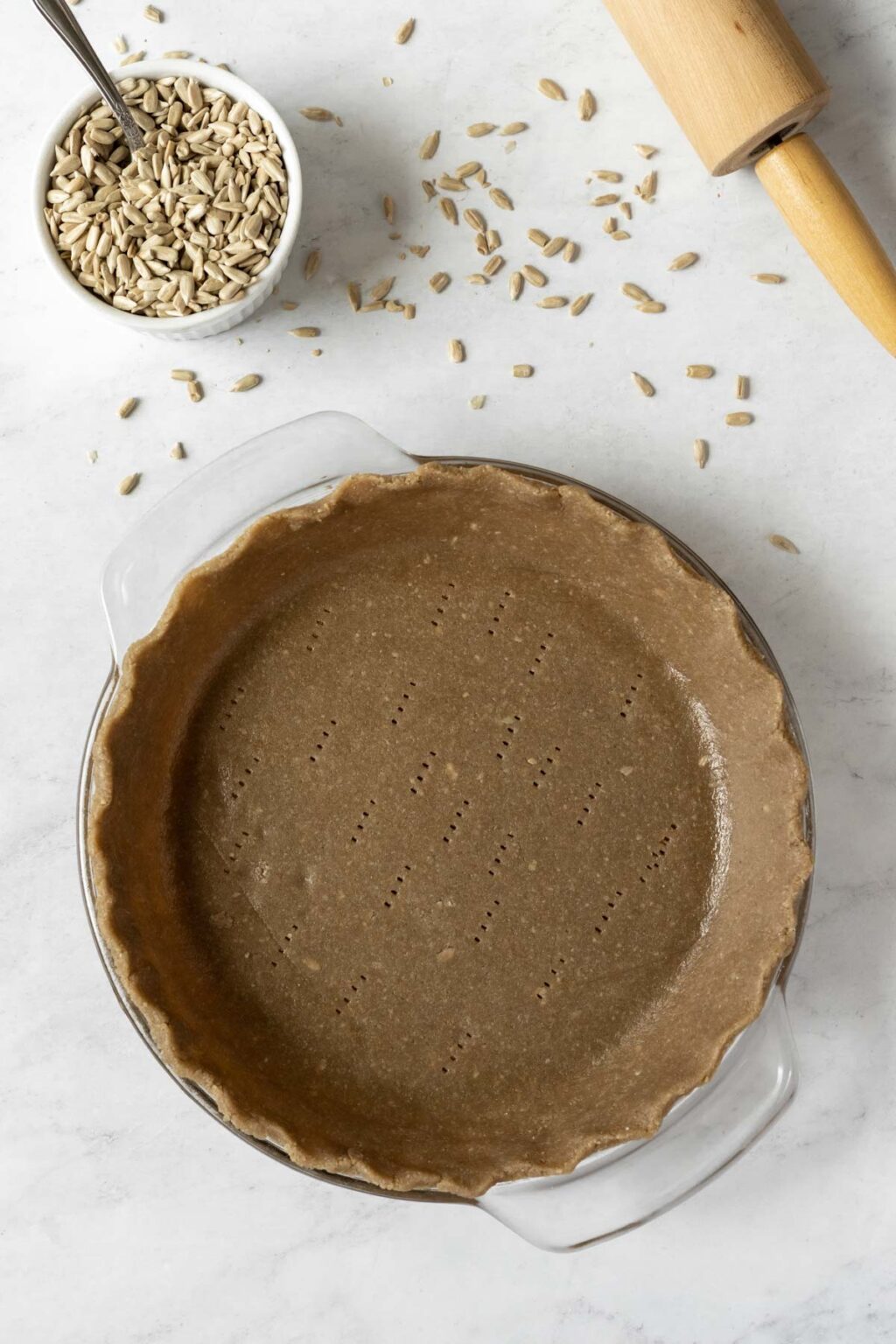 NutFree Vegan Pie Crust (GlutenFree, No Oil) My Quiet Kitchen