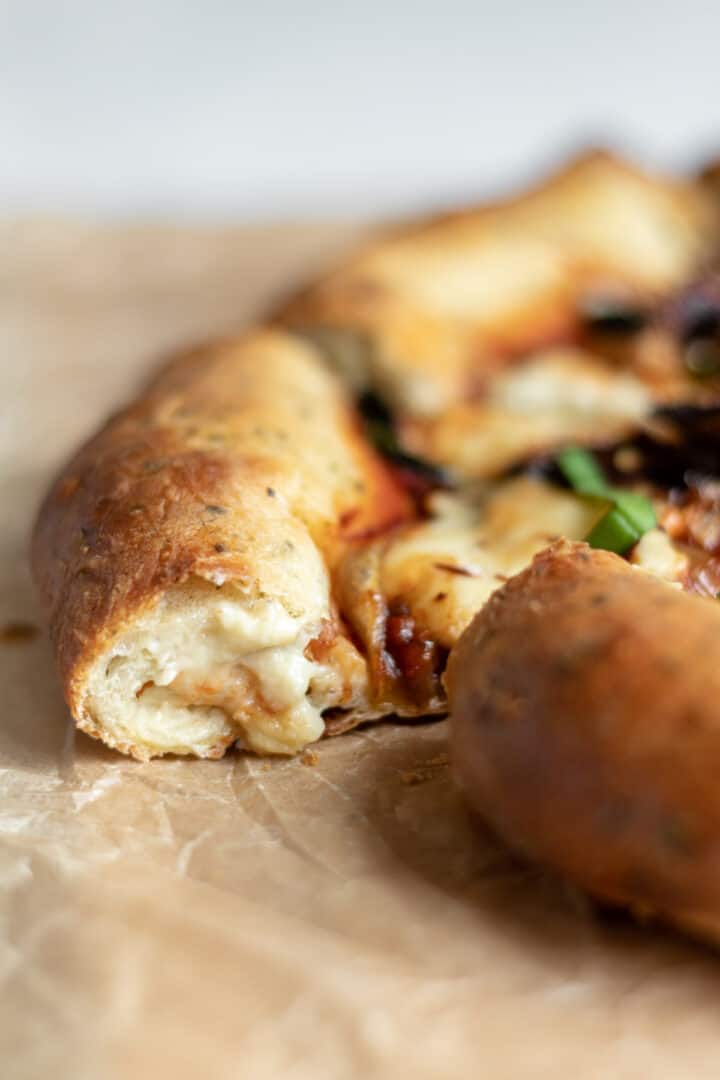 Vegan Pizza Dough With Garlic and Herbs - My Quiet Kitchen